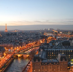 パリの夜景