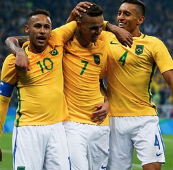 【リオ2016】ネイマールが1G1A！サッカー男子、ブラジルが4強進出
