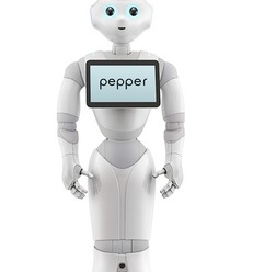 感情認識パーソナルロボット「Pepper」外観
