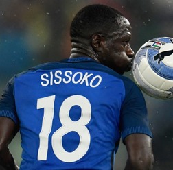 サッカーフランス代表のムサ・シソコ 参考画像（2016年9月1日）