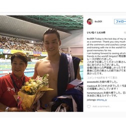 松田丈志、現役最後のレースは3位…「最後に日本の皆さんの前で泳げて本当に良かった」
