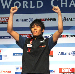 スポーツクライミング・楢崎智亜、日本人初の世界選手権優勝