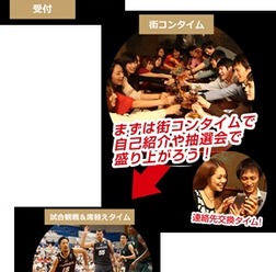 大阪エヴェッサ観戦でバスケコン「恋するBリーグ観戦街コン」11/26開催
