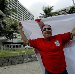 イングランド・サポーター　(c) Getty Images