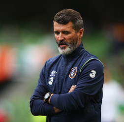 サッカーアイルランド代表アシスタントマネージャーのロイ・キーン 参考画像（2015年6月13日）