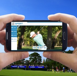 「パナソニックオープン」でゴルフ競技観戦ソリューションの実証実験を実施