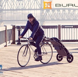 公道を走行できる自転車ポータブル・トレーラー「バーレイ トラボイ」発売