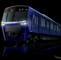 12月にデビューする20000系のイメージ。相鉄・東急直通線での運行に対応する。