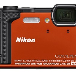 ニコン、4K UHD動画に対応したアウトドア仕様のデジカメ「COOLPIX W300」発売