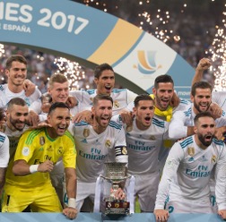 レアルがスペイン・スーパーカップで勝利 （2017年8月16日）