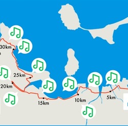 「福岡マラソン」給水所でランニング応援ソングを配信…LINE MUSIC
