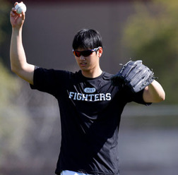 日本ハム・大谷翔平【写真：田口有史】