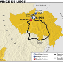 　2012年のツール・ド・フランスがベルギー内陸部のリエージュ地方で開幕することが発表された。開幕日や都市名は11月18日に正式発表される。