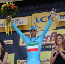 ツール・ド・フランス第10ステージを制したビンチェンツォ・ニーバリ（アスタナ）