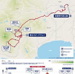 調布から御殿場へ244km、東京五輪 自転車競技コース決まる