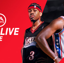 「NBA LIVE バスケットボール」がアップデート実施!現役選手とレジェンド選手を組み合わせたチームが結成可能に
