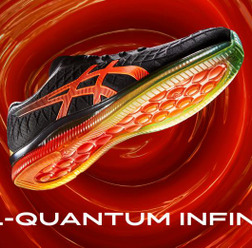 アシックス、GELをミッドソール全面に使用した「GEL-QUANTUM INFINITY」発売