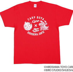 広島・カープ坊やとジャンタがコラボ!JUMP SHOP限定Tシャツ&トートバッグ発売
