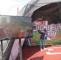 体感型VRゲーム「MLB ホームランダービー VR 日本大会」が全国5都市で開催