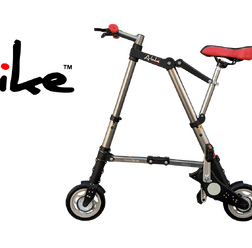極限まで携帯性を重視した折りたたみ自転車「A-bike city」発売