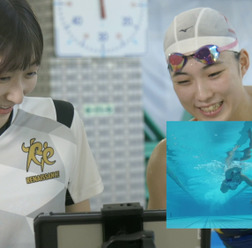 【水泳】池江璃花子も思わず「これすごいよ！」映像とAIを活用した「スマートスイミングレッスン」