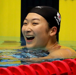 【水泳】池江璃花子、50メートルバタフライで復帰後初優勝