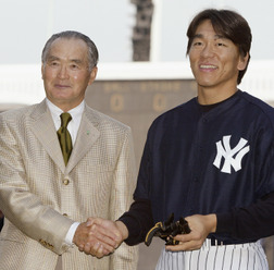 【スポーツ回顧録】長嶋茂雄、松井秀喜、国民栄誉賞W受賞 昭和と平成のスラッガーを振り返る