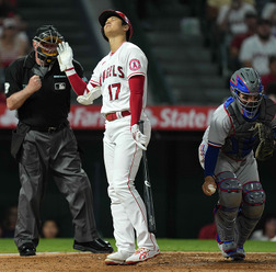 【MLB】大谷翔平、“疑惑の判定”に泣かされる　SNSでは球審に怒りの声「ザ・オオタニゾーン」