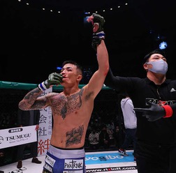 【格闘技／RIZIN TRIGGER 1st】萩原京平、地元・神戸の再起戦で“TKO勝利” 大晦日は「ドミネーター選手やりましょう」