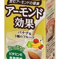 アーモンド飲料から新味登場 『アーモンド効果＜バナナ＆3種のフルーツ＞』