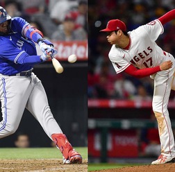 【MLB】大谷翔平とゲレーロJr.の対決実現に現地メディアも興奮　「競争を楽しむ2人は誰もが認めるスター」