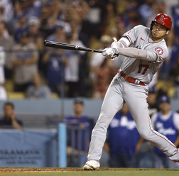 【MLB】大谷翔平、土壇場の三塁打でノーヒットノーランを打ち砕く　25回連続無得点もストップ