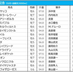 【函館記念／枠順】人気一角が条件合致で勝率“60％”の好枠に　サンレイポケットは6枠12番