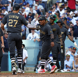 【MLB】ア・リーグが逆転で球宴9連勝　スタントンがMVP、大谷翔平は1安打1四球