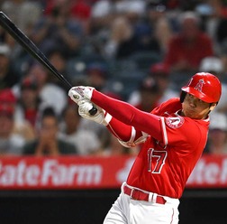 【MLB】大谷翔平、2戦連発の第21号で5連敗のチーム救うか　「1番DH」でスタメン出場