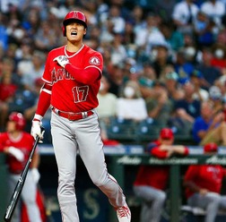 【MLB】大谷翔平の左足をスパイクで踏んだ相手投手、真っ青　「まずい、オオタニの足を壊してしまった」