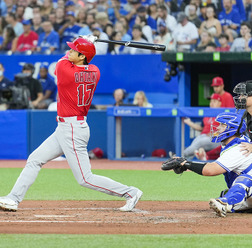 【MLB】大谷翔平、フェン直2点タイムリー三塁打でエ軍連敗ストップに貢献　“花巻東対決”は菊池に軍配