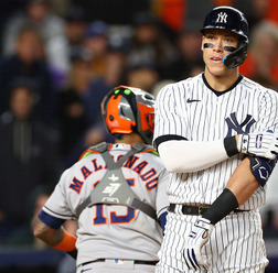 【MLB】ジャッジ、「ヤンキースでの将来は不透明」 WS進出逃し今オフFAで争奪戦勃発か　