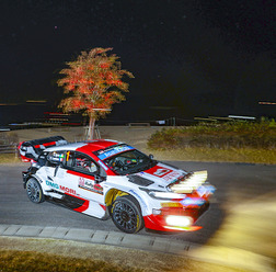 【WRC】ラリージャパン、ホーム開催もトヨタ勢苦戦　初日好調はオジエのみ