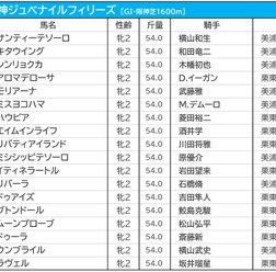 【阪神JF／枠順】“鬼門”の8枠に上位人気が集中　リバティアイランドは「馬券内率100％」の好条件