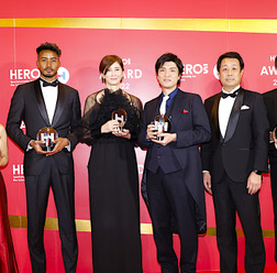 【HEROs AWARD 2022】受賞は川崎フロンターレ、鈴木武蔵、堀由美恵、益子直美　「夢や希望、自信を持たせてくれる」