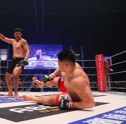 【RIZIN.40】スダリオ剛、豪腕タファの“ハンマーフック”に屈辱の1ラウンド1分38秒負け　