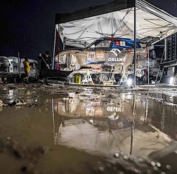 【ダカール・ラリー】4日目　山岳地帯豪雨でSSは377kmに短縮　ライバルのトラブルを尻目にトヨタのナッサー・アル-アティヤが総合首位に