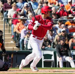 【MLB】大谷翔平、新ルールで打率アップの手応え　打たれた15勝右腕も「昨季までならアウト」と影響認める