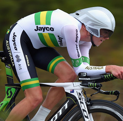 2014年UCIロード世界選手権・男子U23個人TT、キャンプベル・フレイクモア（オーストラリア）が優勝