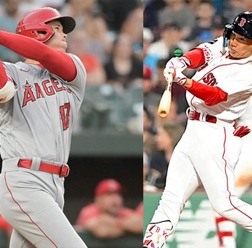 【MLB】絶好調の大谷翔平と4安打復調の吉田正尚　3割超えの2人に高まるイチロー、松井秀喜以来の“偉業”