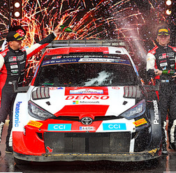 【WRC】第8戦ラリー・エストニア　トヨタのカッレ・ロバンペラがデイ3、デイ4の全SS制覇で今季2勝目　史上最年少2桁V達成