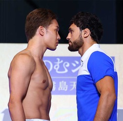 【超RIZIN.2】朝倉未来、わずか“5センチ”の至近距離フェイスオフ　「調子いいです、明日KOします」と新王者宣言