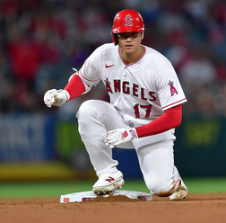 【MLB】大谷翔平、15個目盗塁に続く意地の“快足”二塁打でエ軍反撃の狼煙 打率は.309でア・リーグ3位浮上