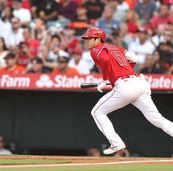 【MLB】大谷翔平、気持ちで“運んだ”中前タイムリーでエ軍打線爆発　地元記者も驚愕「6月21日からOPS1.246」